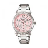 Relógio Casio SHN-3012D-7A Prata com rosa