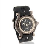 Relógio Masculino Preto e Pulseira de PU