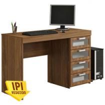 Mesa para Computador/Escrivaninha Malta - 4 Gavetas - Polito