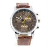 Relógio Masculino 8077 Pulseira em Couro