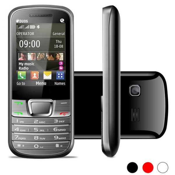 Celular Wei San com 2 Chips, Câmera, Bluetooth, MP3/MP4, Rá